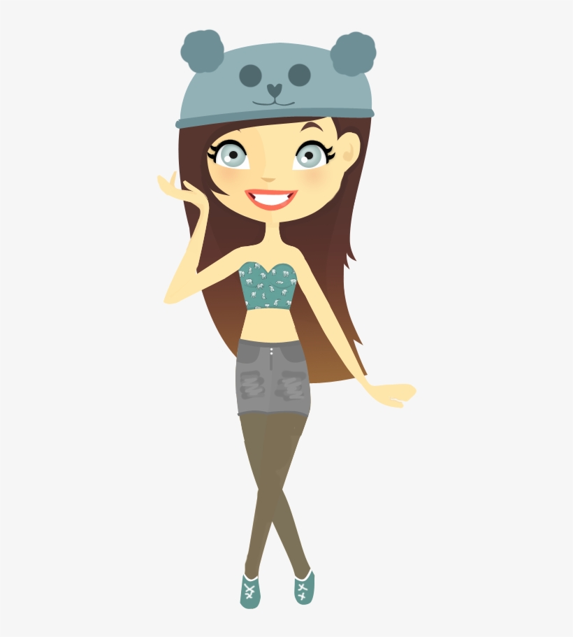 Photoscape Editing Material - Muñequitas Amigas Png, transparent png