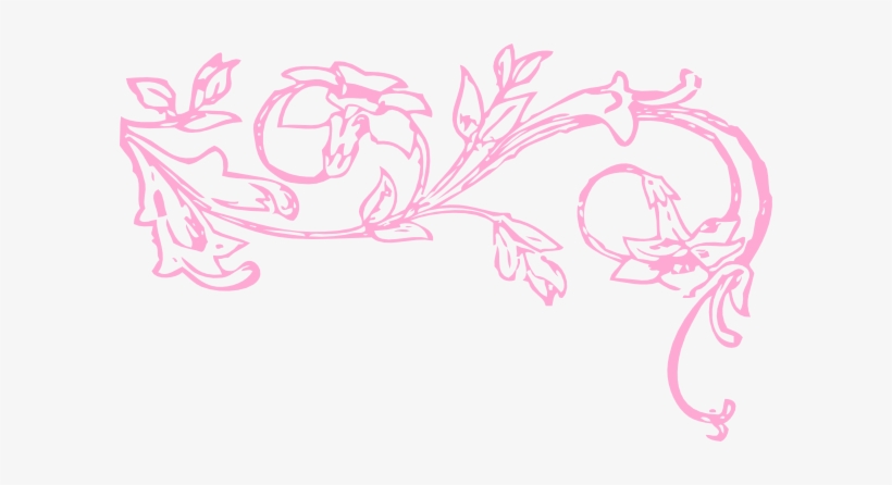 How To Set Use Pink Flower Swirl Clipart, transparent png