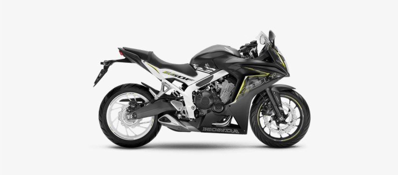 Cbr650f 13054 1091matte Gunpowder Black White Se Front - Honda Cb650f 2017 Colours, transparent png