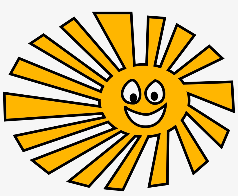 Happy Sun Vector Clipart Image - Sun Vector Clipart, transparent png