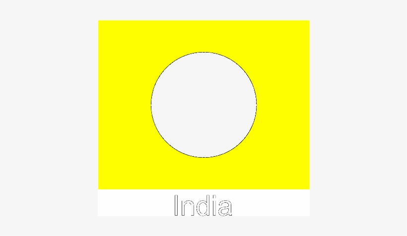 India Flag - Circle, transparent png