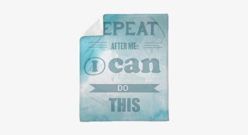 Motivational Quote On Watercolor Background - Motivational Background, transparent png