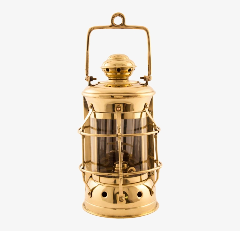 Oil Lantern - Vermont Lanterns Nautical Lamps - Brass Masthead Lantern, transparent png