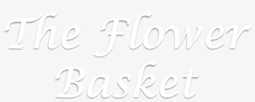 The Flower Basket - Calligraphy, transparent png