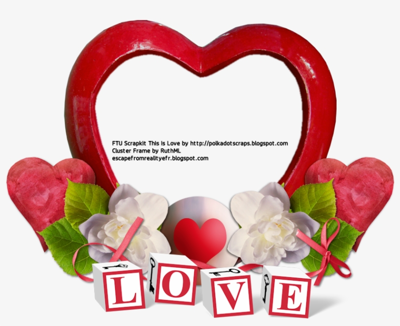 By Ruthml - St Valentine Clusters Frames Png, transparent png