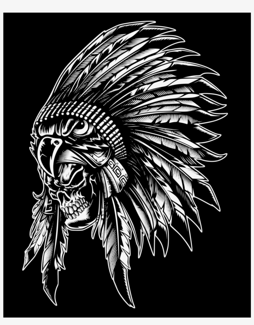 This Free Icons Png Design Of Skull, Indian,, transparent png