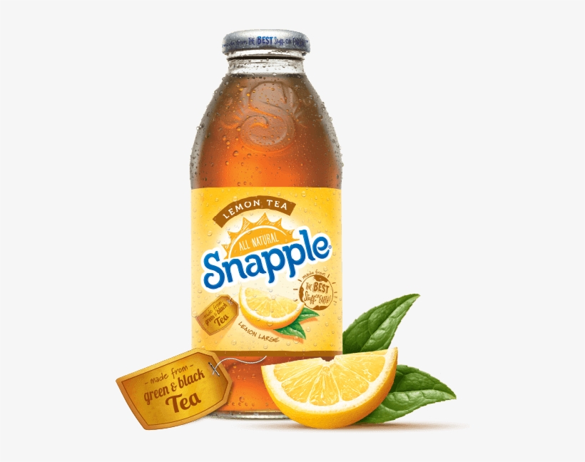 Snapple Lemon Tea - Snapple Raspberry Tea, transparent png