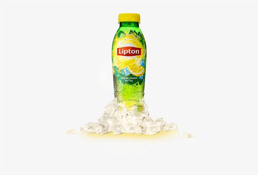 Green Ice Tea With Lemon - Ice Tea Lipton Advertising, transparent png