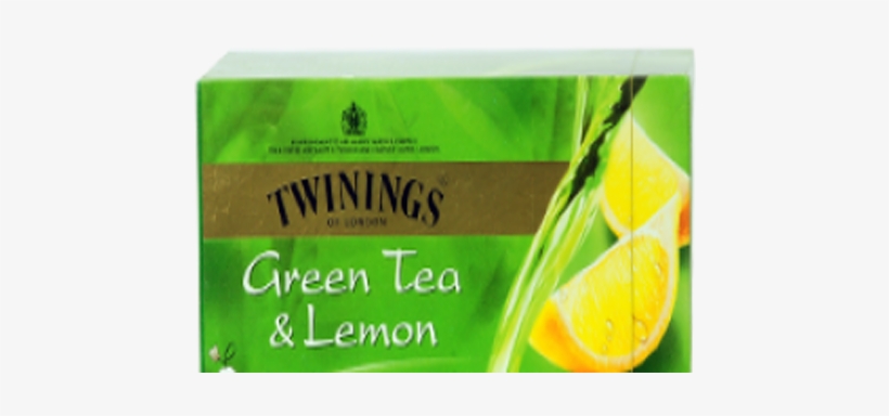 Twinings Green Tea Bags Lemon - Twinings 1 Green Tea And Lemon, 25 Tea Bags, transparent png