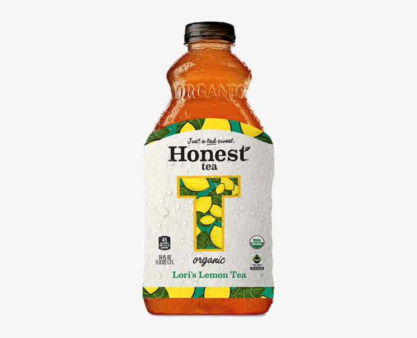 60 Calories Per Bottle/serving - Lori's Lemon Honest Tea, transparent png