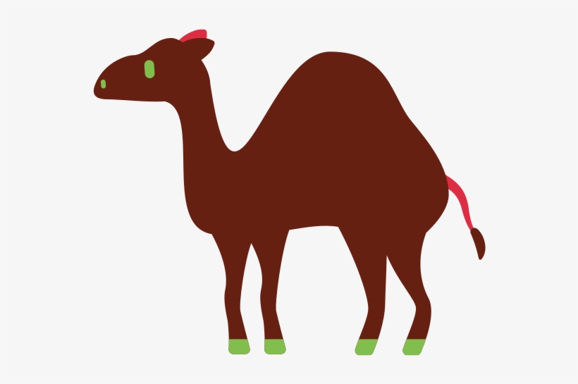 U 1 F 42 A Dromedarycamel - Wikimedia Commons, transparent png