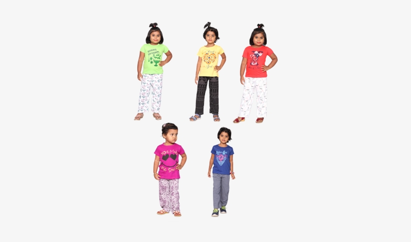 Tweety 5 Girl`s Pyjama Set - Girls Kids Wear Hd, transparent png