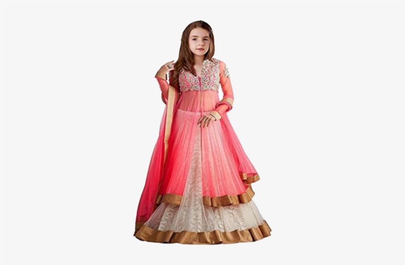 Online Shopping India - Lehenga With Long Kurti, transparent png