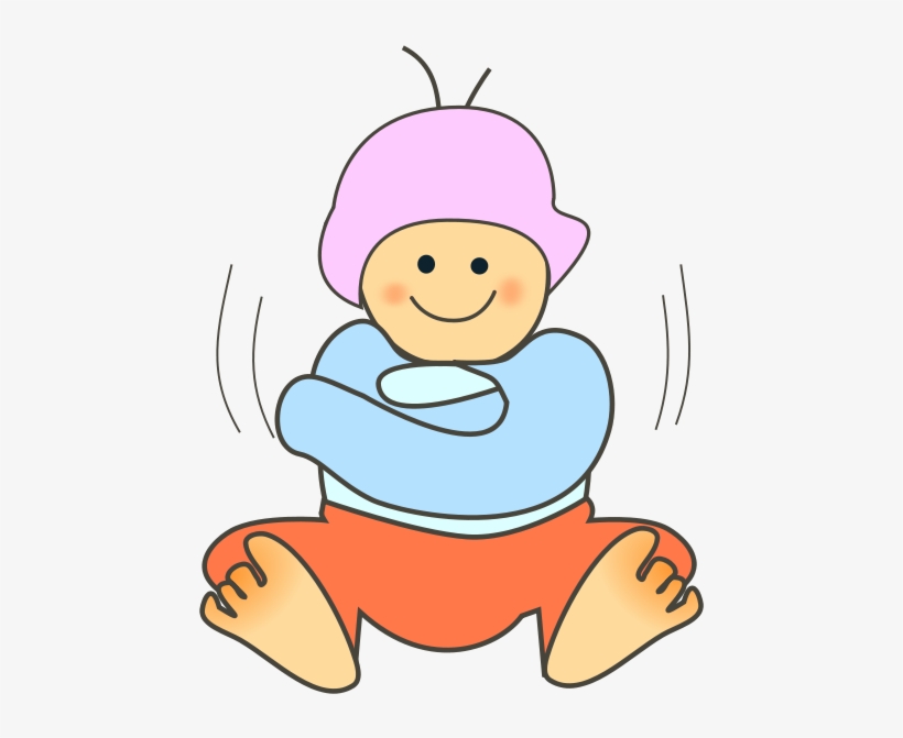Baby Wear In Winter - Sitting Baby Png Vector, transparent png