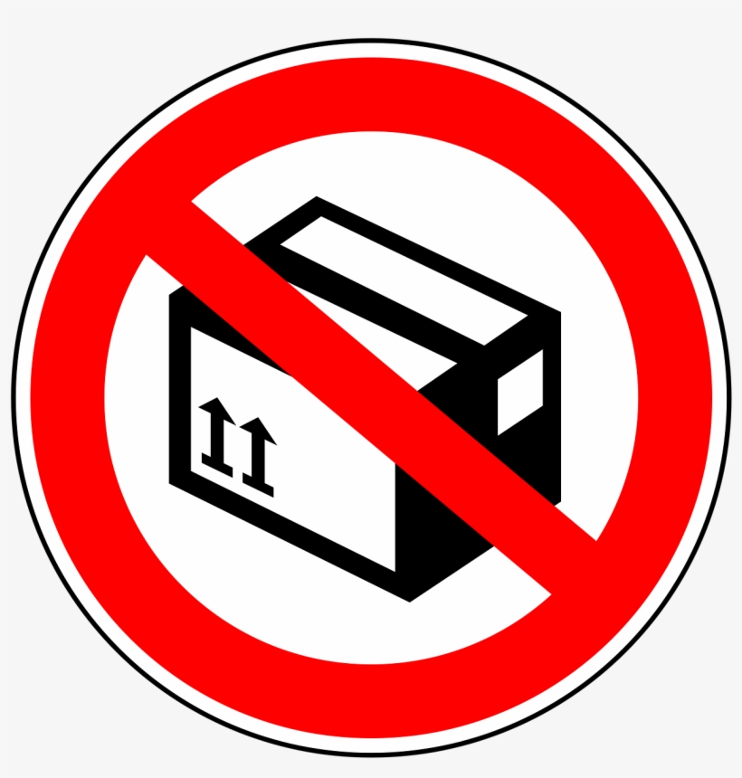 No Packages,package Pictures - No Package Sign, transparent png