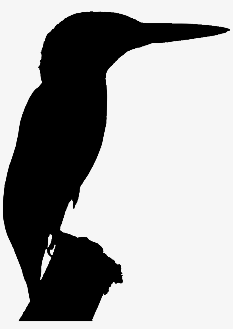 This Free Icons Png Design Of Kingfisher Silhouette, transparent png