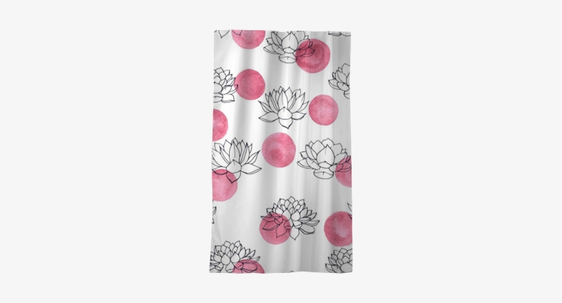 Colorful Hand Drawn Vector Lilies Contours With Pink - Patchwork, transparent png