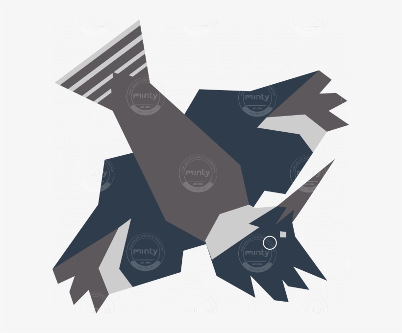 Belted Kingfisher Male - Graphic Design, transparent png