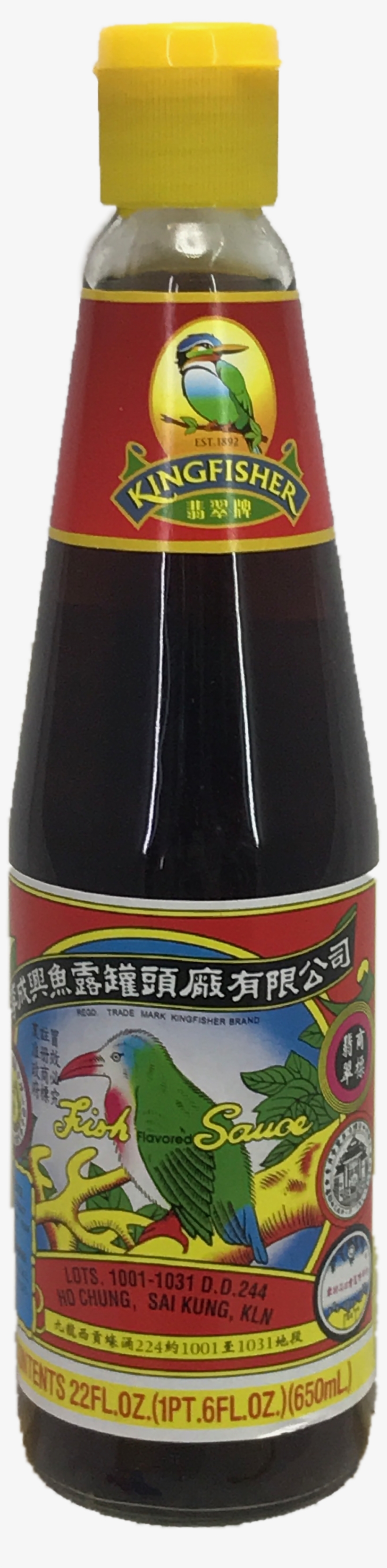 Kingfisher Brand Fish Sauce 650ml - Petimezi, transparent png