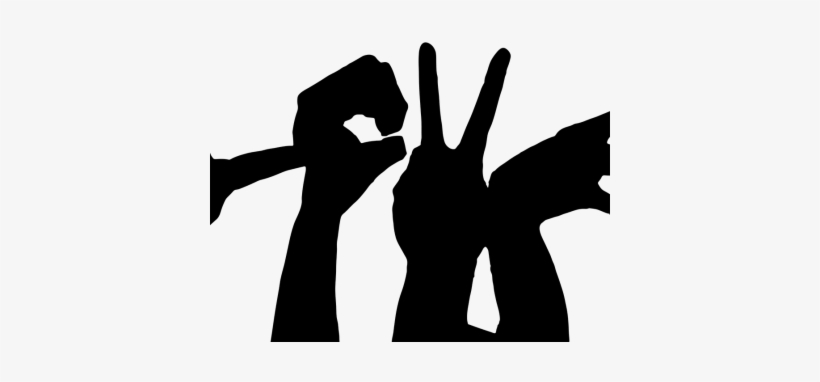 Learn New Zealand Sign Language - Love In Sign Language Art, transparent png