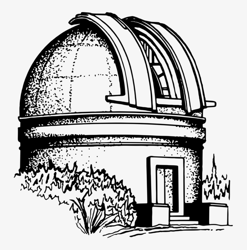 Jewett Observatory Astronomy Telescope Free Commercial - Observatory Clipart, transparent png