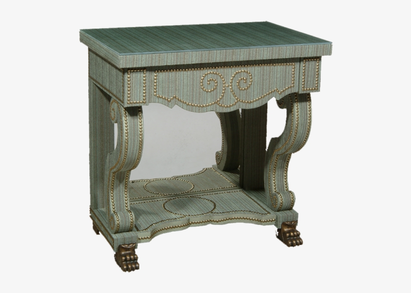 Green Velvet Bedsidetable For Alidad - Nightstand, transparent png