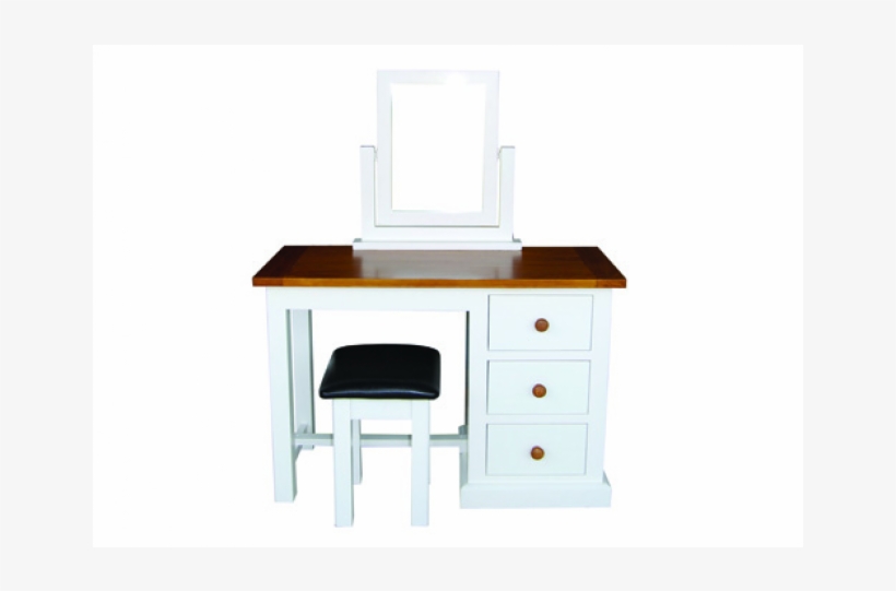 Homeday Cherbourg Solid Pine & Ivory Painted Dressing, transparent png