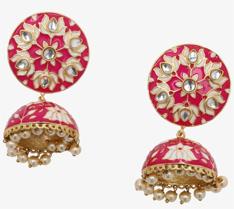 Meenakarimagenta V=1516363985 - Earring, transparent png