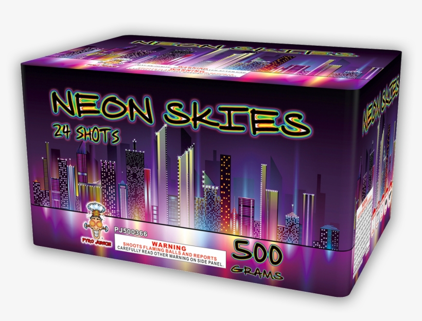 Neon Skies - Box, transparent png