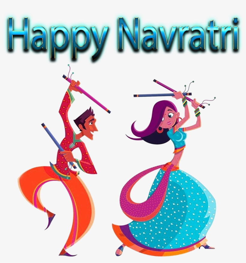 Navratri Dance Clipart Png, transparent png