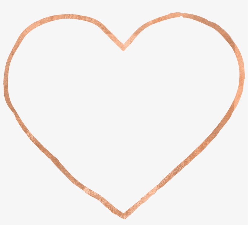 About You Showgirl Awakening Rosegoldemptyheart - Rose Gold Heart Png, transparent png