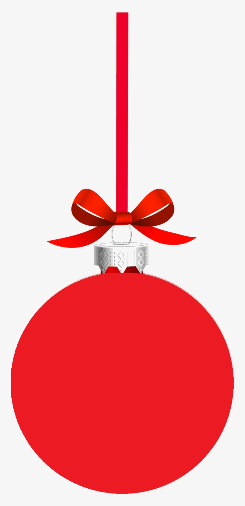 Red Christmas Ball Png, transparent png