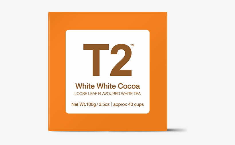 White White Cocoa Loose Leaf Gift Cube - T2 Tea, transparent png