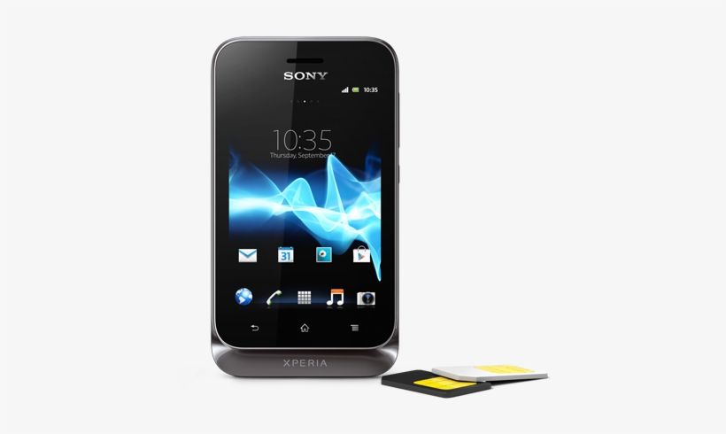 Your Hassle Free Dual Sim Smartphone Sony Xperia™ Tipo - Sony Xperia Tipo, transparent png