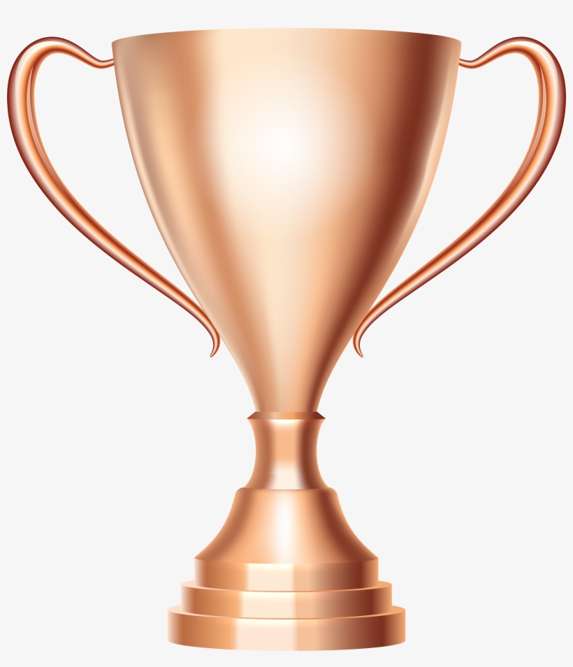 Bronze Trophy Cup Award Transparent Png Clip Art Image - Award Clipart Png, transparent png