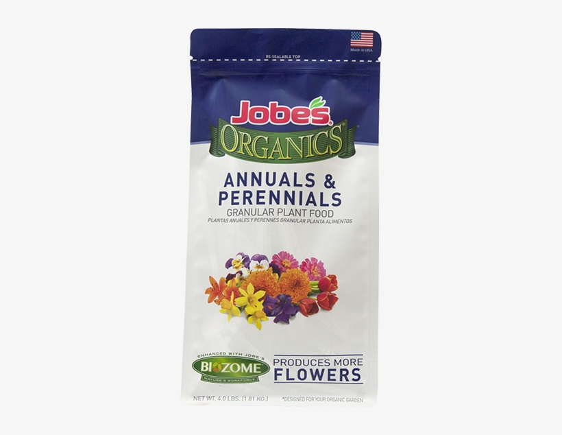Jobe's Organics Annuals & Perennials Granular - Easy Gardener 09627 Organic Granular Fertilizer Annuals/perennials, transparent png