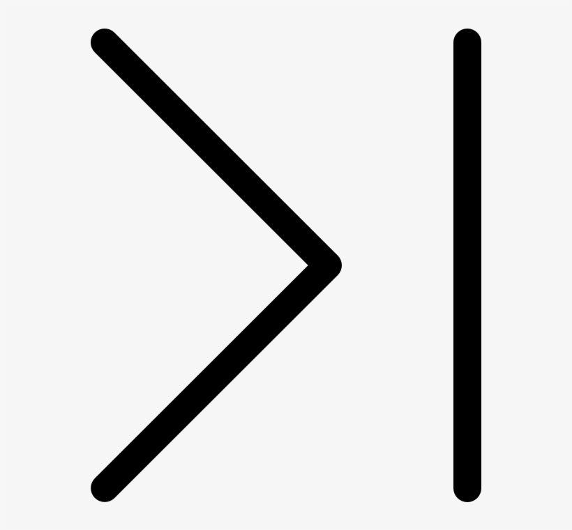 Arrow Simple End Right - Musical Instrument, transparent png