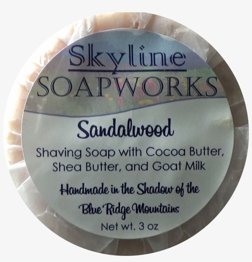 Skyline Soapworks Shaving Soap / Sandalwood - Commemorative Plaque, transparent png