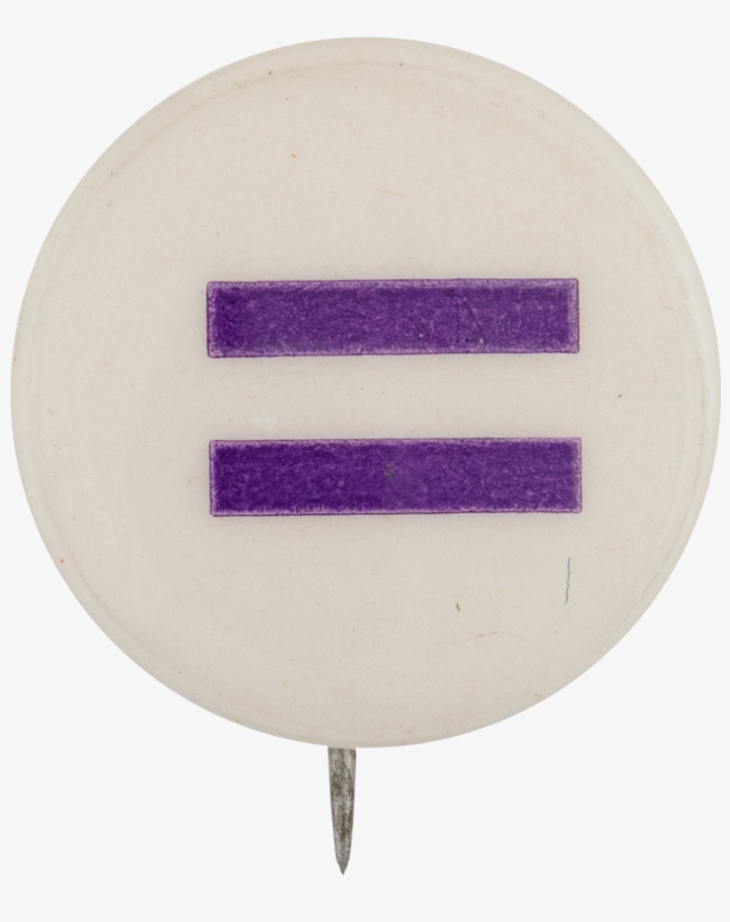 Purple Equals Sign Cause Button Museum - Equals Sign, transparent png