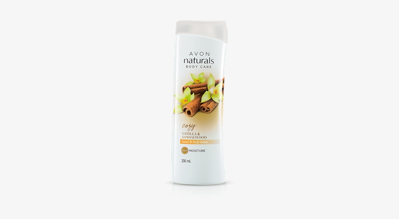 Naturals Cozy Vanilla & Sandalwood Hand & Body Lotion - Sunscreen, transparent png