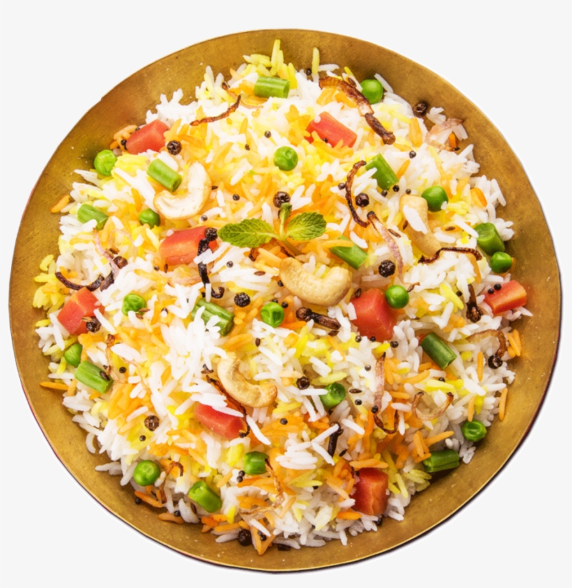 Veg Biryani - Simple Indian Cuisine. Cookbook, transparent png