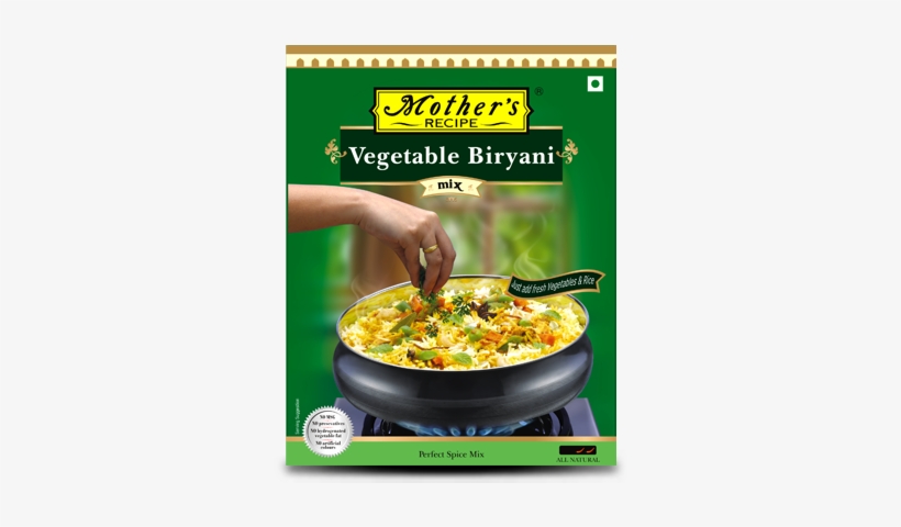 Veg Biryani - Vegetable Biryani Powder Recipe, transparent png