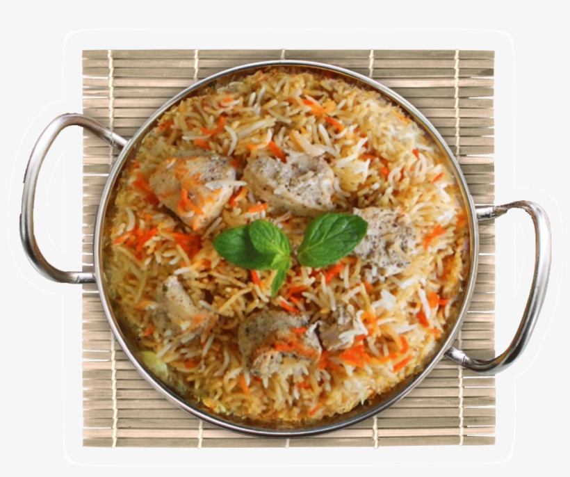 Chicken Tikka Biryani - Thunder Group 9 1/2" X 9 1/2" Bamboo Sushi Rolling, transparent png
