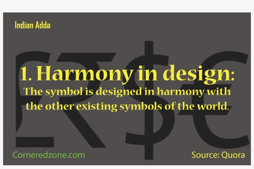 5 Logical Facts Behind The Rupee Logo - Indian Rupee Sign, transparent png