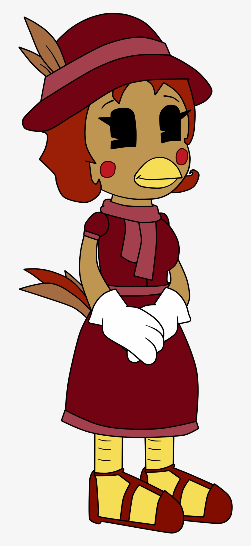 The Dancing Hen - Drawing, transparent png
