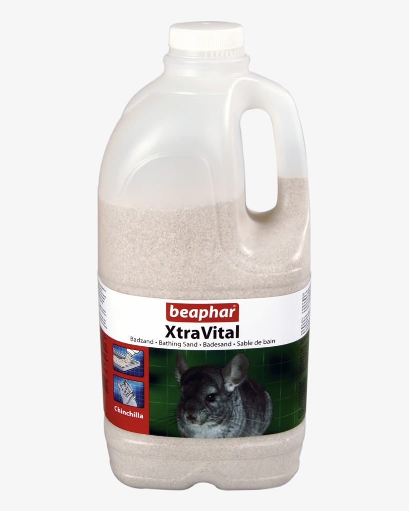 Beaphar Xtravital Chinchilla Bathing Sand 2 L, transparent png