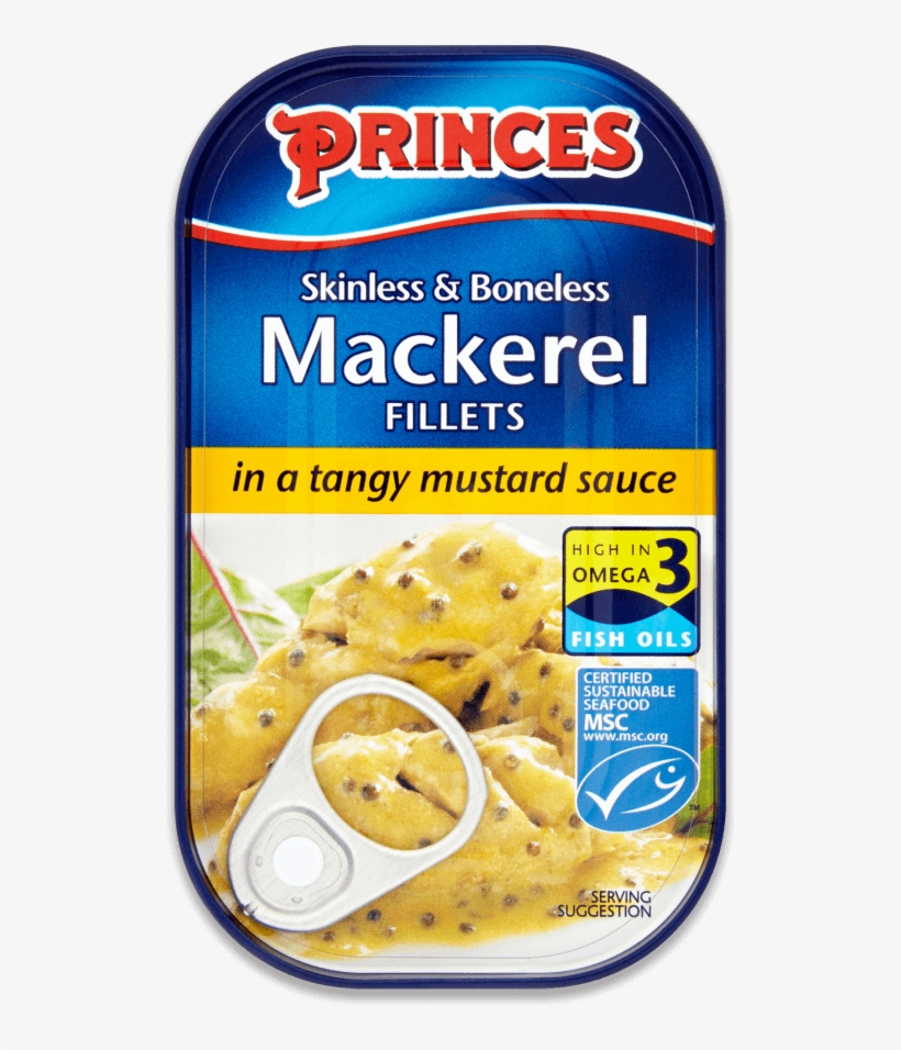 Mackerel In Mustard Sauce - Mackerel In Oil, transparent png