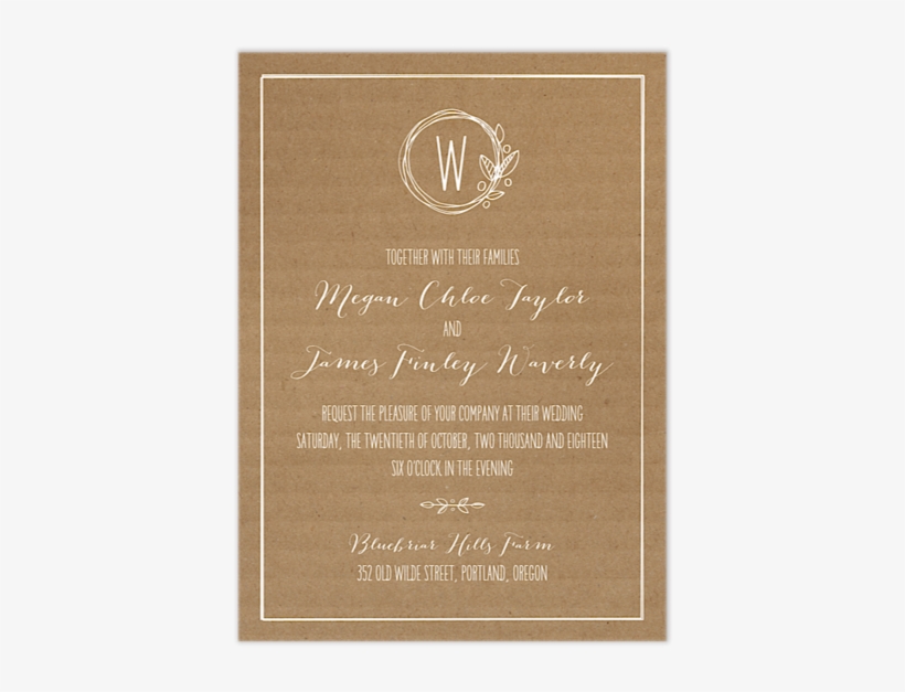 Natural Weddng Nvtaton Template | Weddng Nvtaton Templates, Nature Weddng Nvtatons