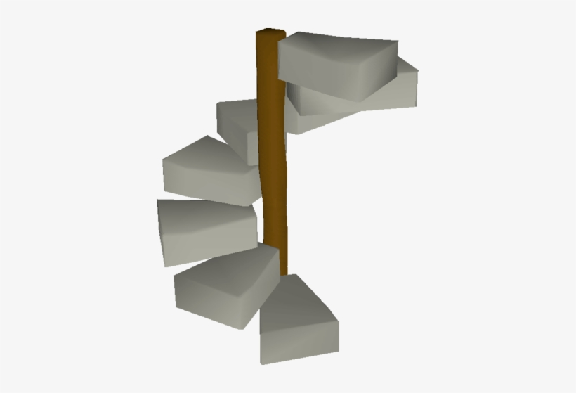 Limestone Spiral Staircase Built - Spiral Stairs, transparent png