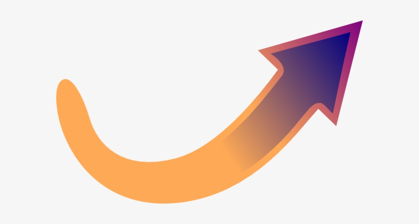 Orange-blue Arrow Png, Svg Clip Art For Web, transparent png